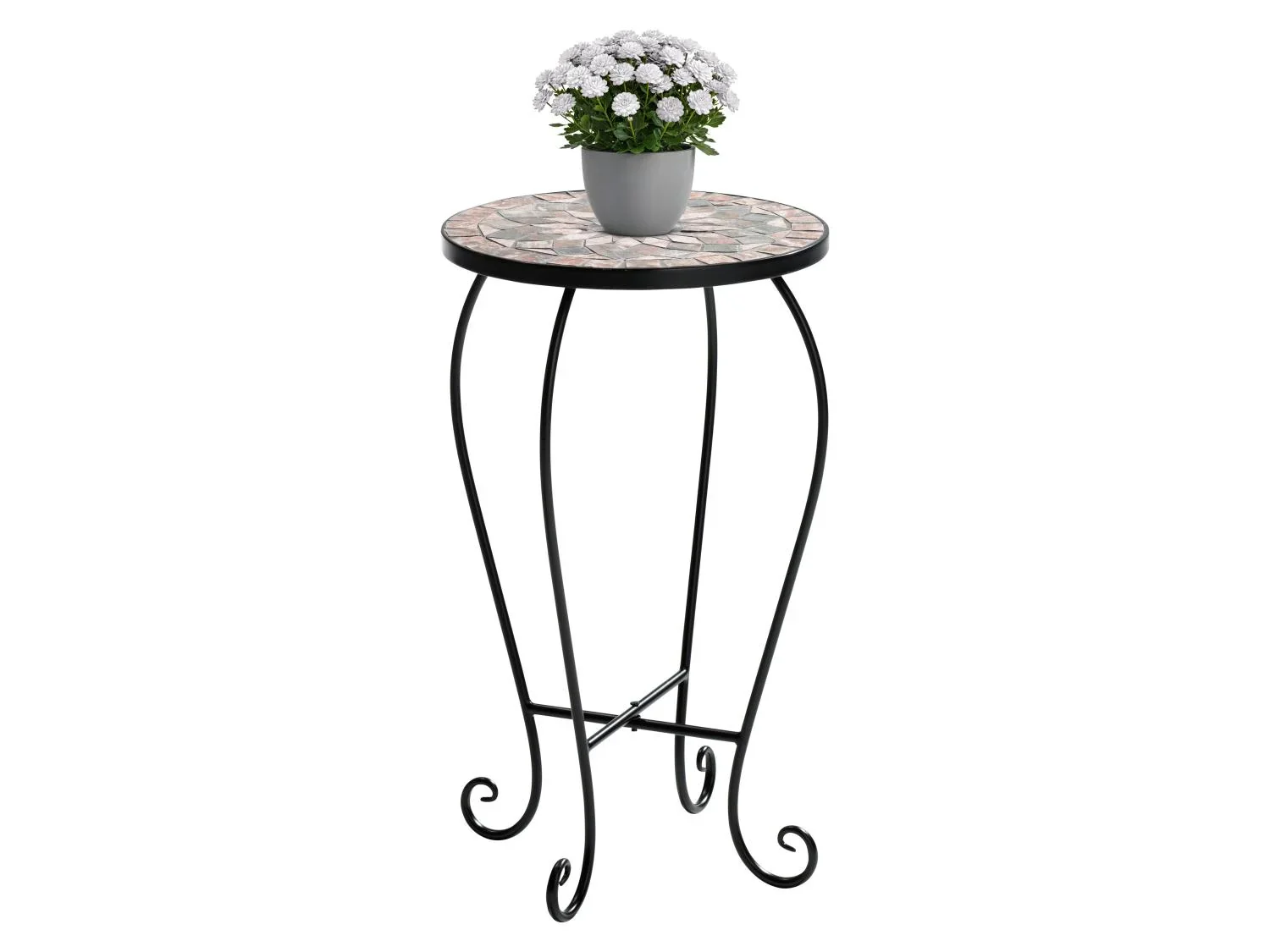 LIVARNO Table dappoint en mosaque,  35,5 cm
