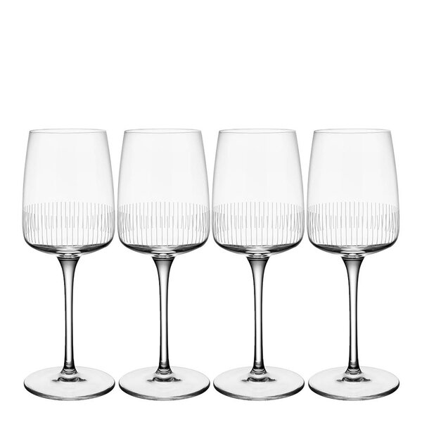 Afina hvitvinsglass 12,5 cl 4 stk klar