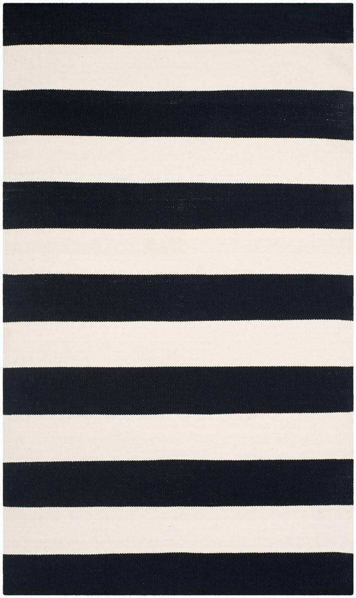 Safavieh Montauk Black/Ivory 3 ft. x 5 ft. Area Rug