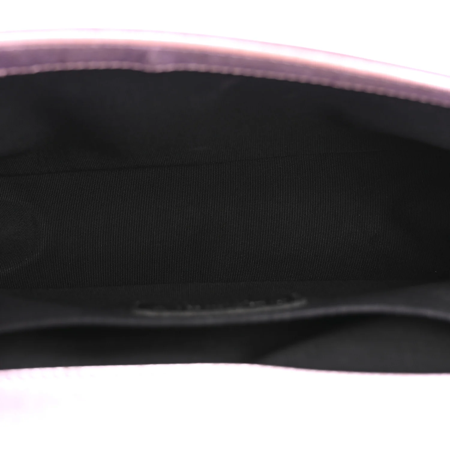 Metallic Patent Calfskin Quilted Medium Boy Flap Light Pink
