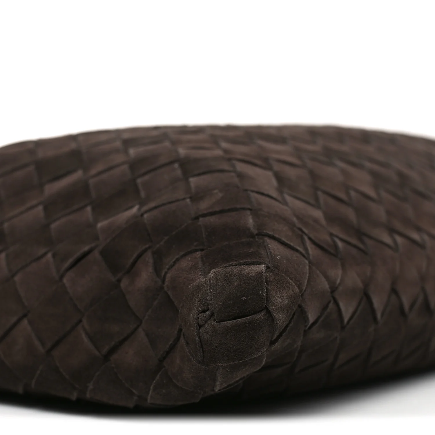Suede Intrecciato Small Hop Fondant