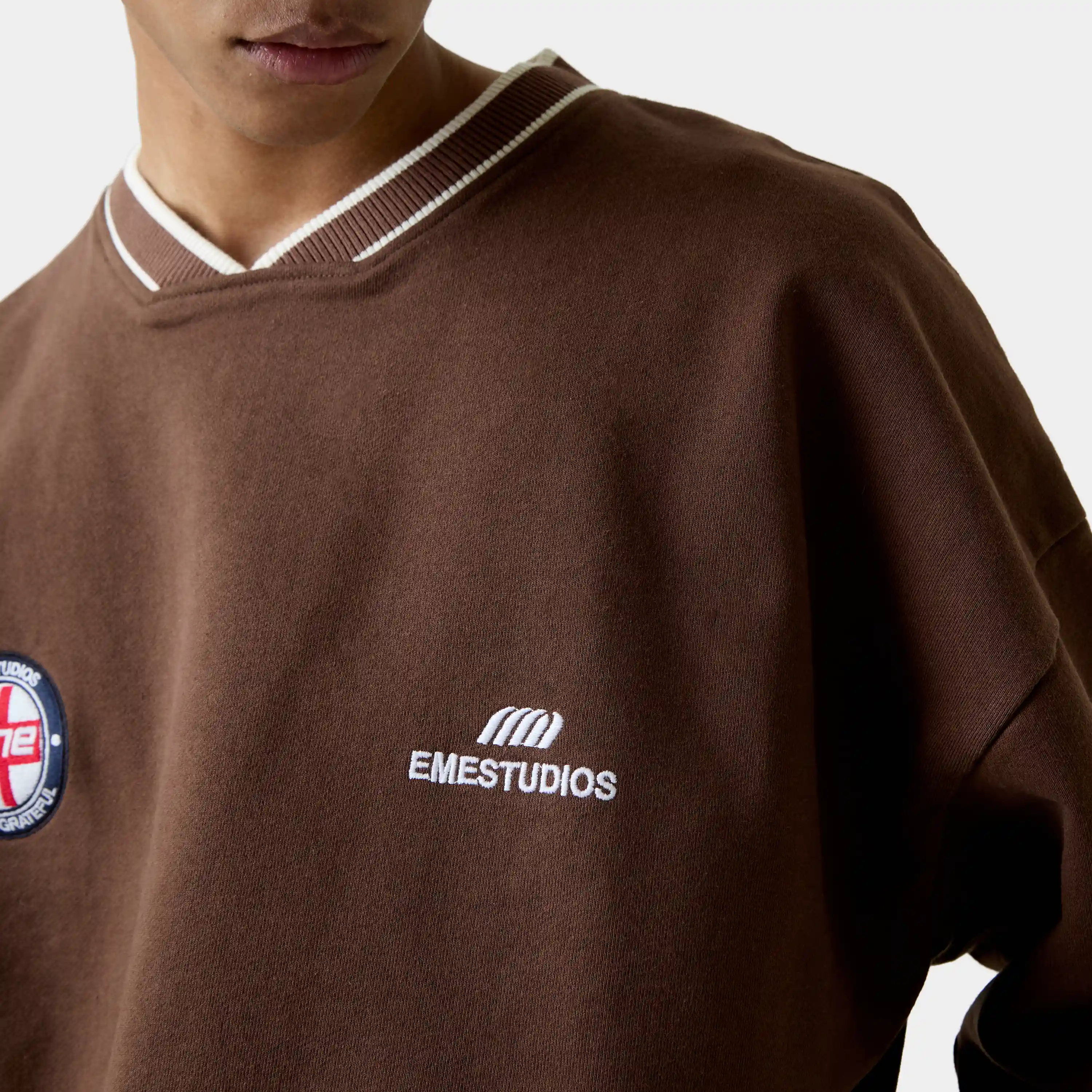 Academy Choco Oversized Crewneck
