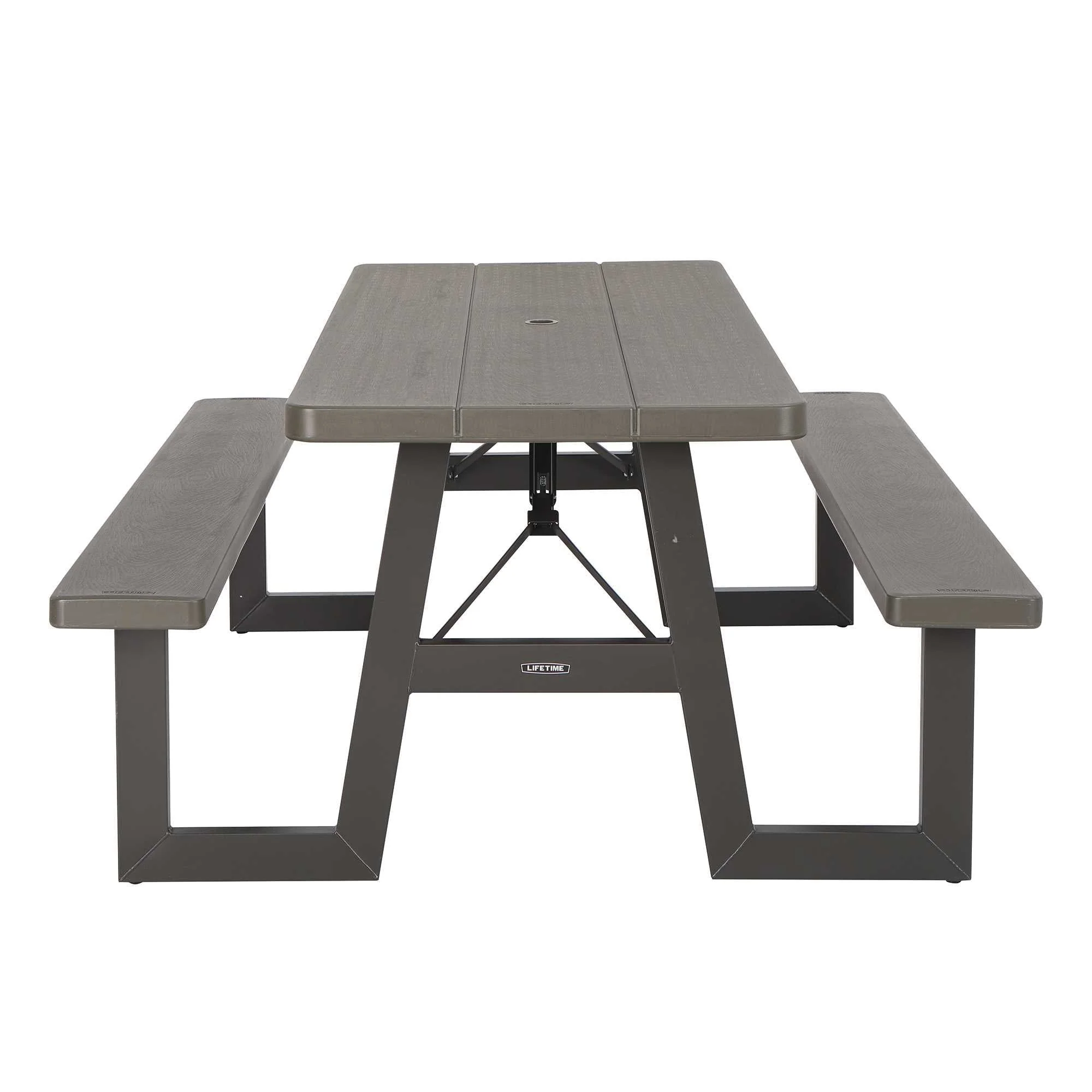 Lifetime 6 Foot W Frame Folding Picnic Table, 60233 Image 5