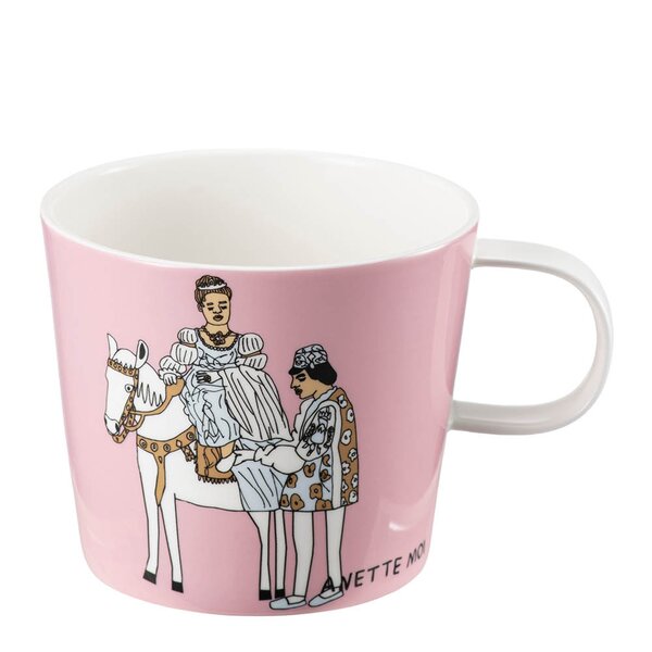 Anette Moi krus 27 cl Askepott rosa