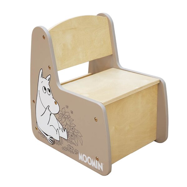 Mummi oppbevaringstol 45x33x48 cm beige