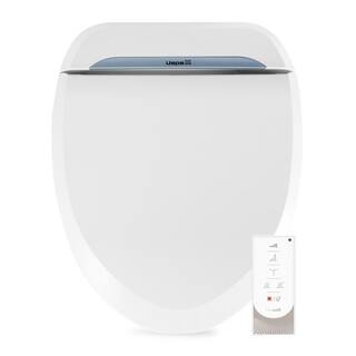 Abattant de bidet électrique de luxe USPA 6800 pour toilettes allongées, blanc USPA6800-E