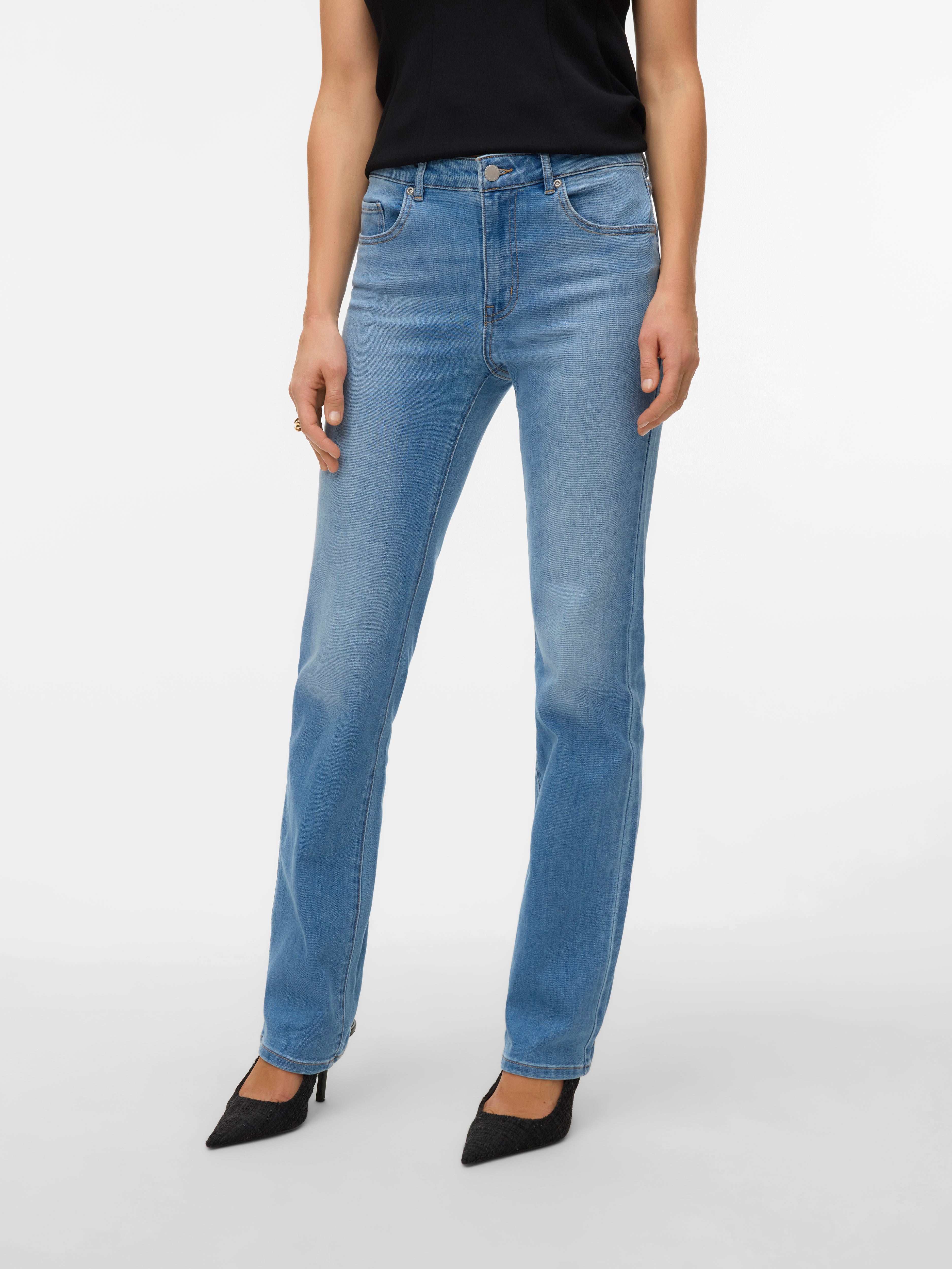 VERO MODA® VMELLA Mid rise Straight Fit Jeans