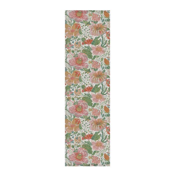 Fiona bordløper 35x120 cm rosa
