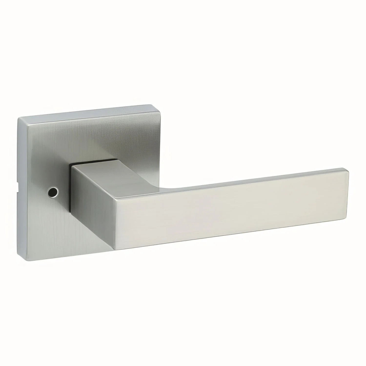 Kwikset 730SALSQT Singapore Privacy Door Lever with Square Rose - TA Screen Specialist, Inc.