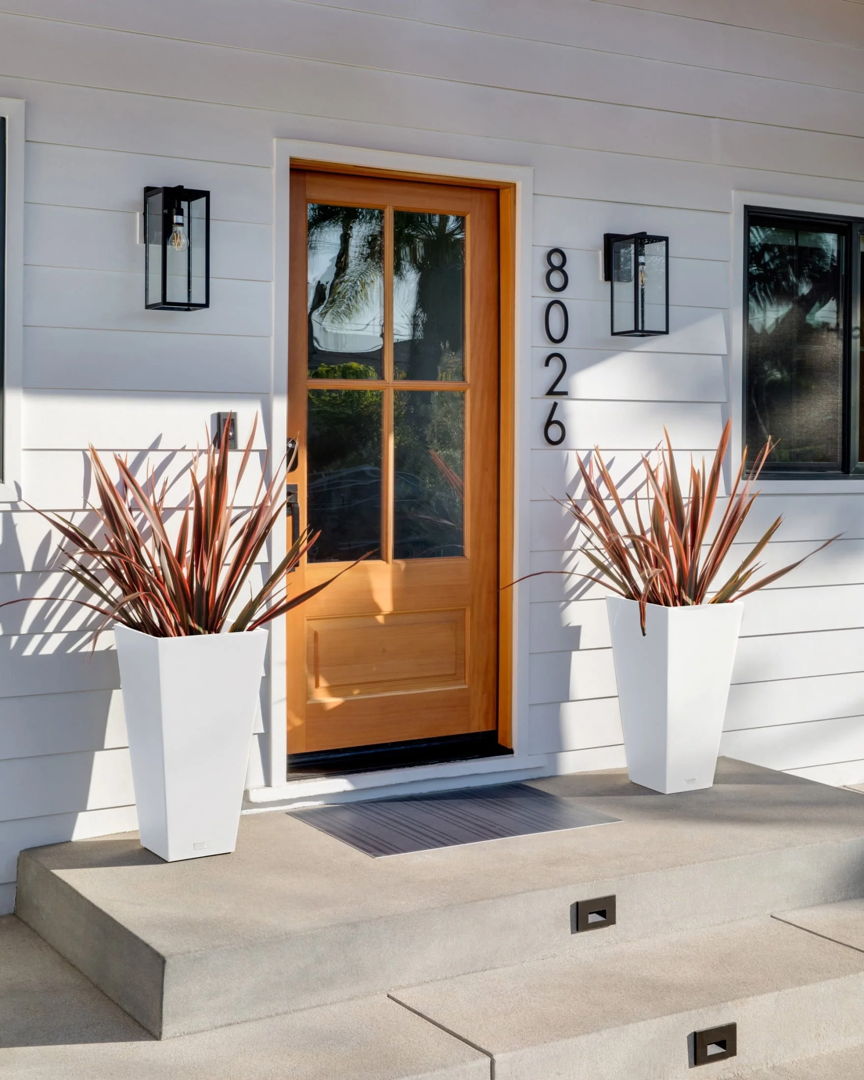 Pure Series Midland 30" Planter 2 Pack White Image 6