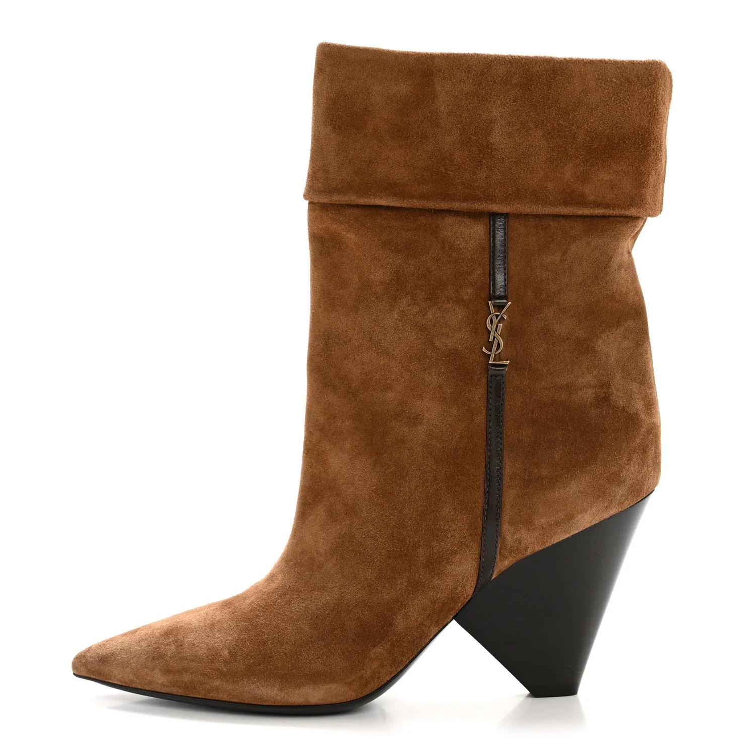 Kid Scamosciato Liz 85 Wedge Booties 37.5 Dark Land