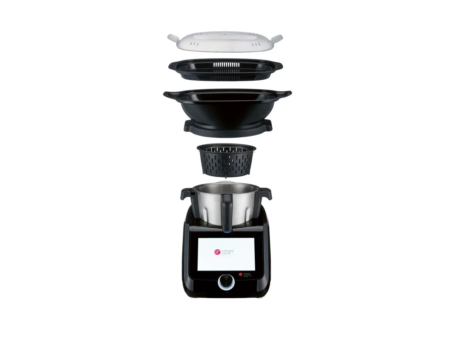 SILVERCREST Monsieur Cuisine Smart Black Edition