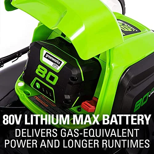 Pro 80V 21-Inch Brushless Self-Propelled Lawn Mower, 4Ah Battery Included MO80L410 - Image 10