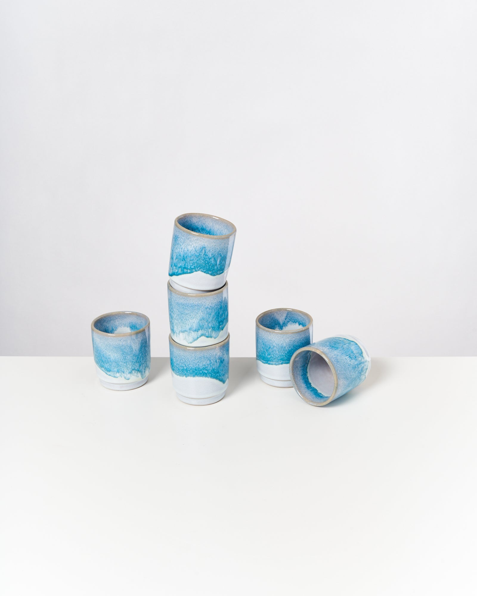 CORDOAMA - SMALL CUP AQUA SET OF 6