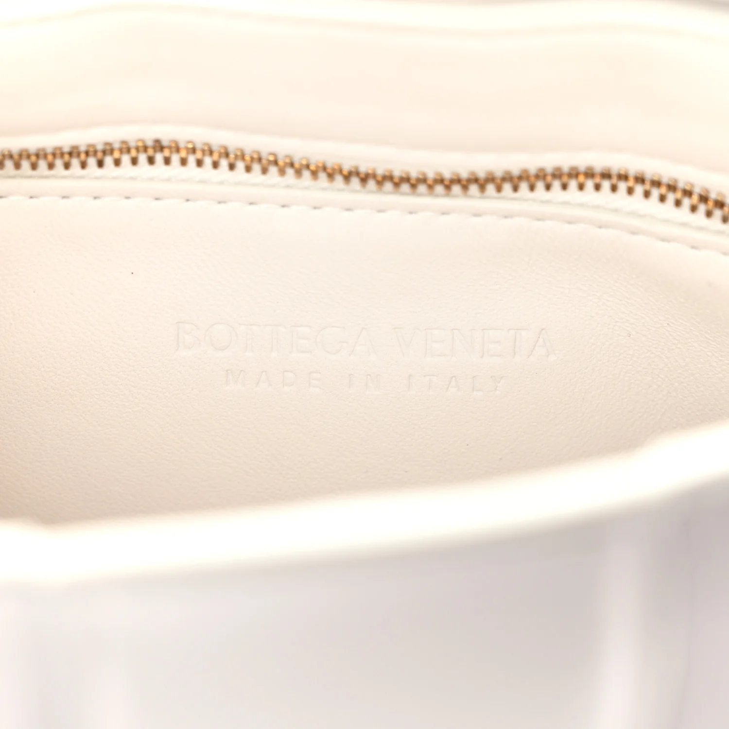 Nappa Maxi Intreccio Padded Cassette Crossbody Bag Chalk