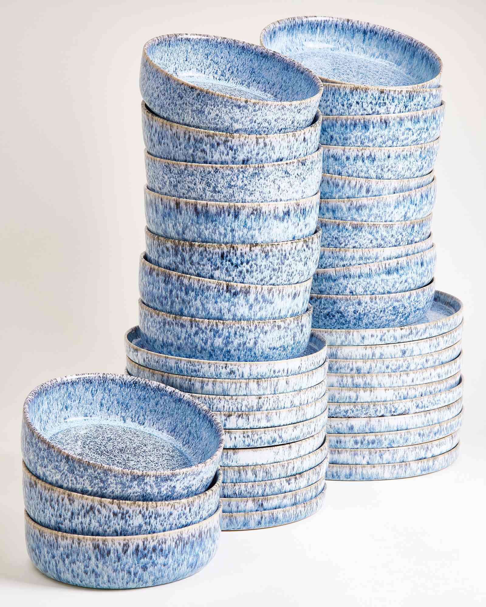 CORDOAMA - TABLEWARE SET MODERN BLUE 40 PIECES