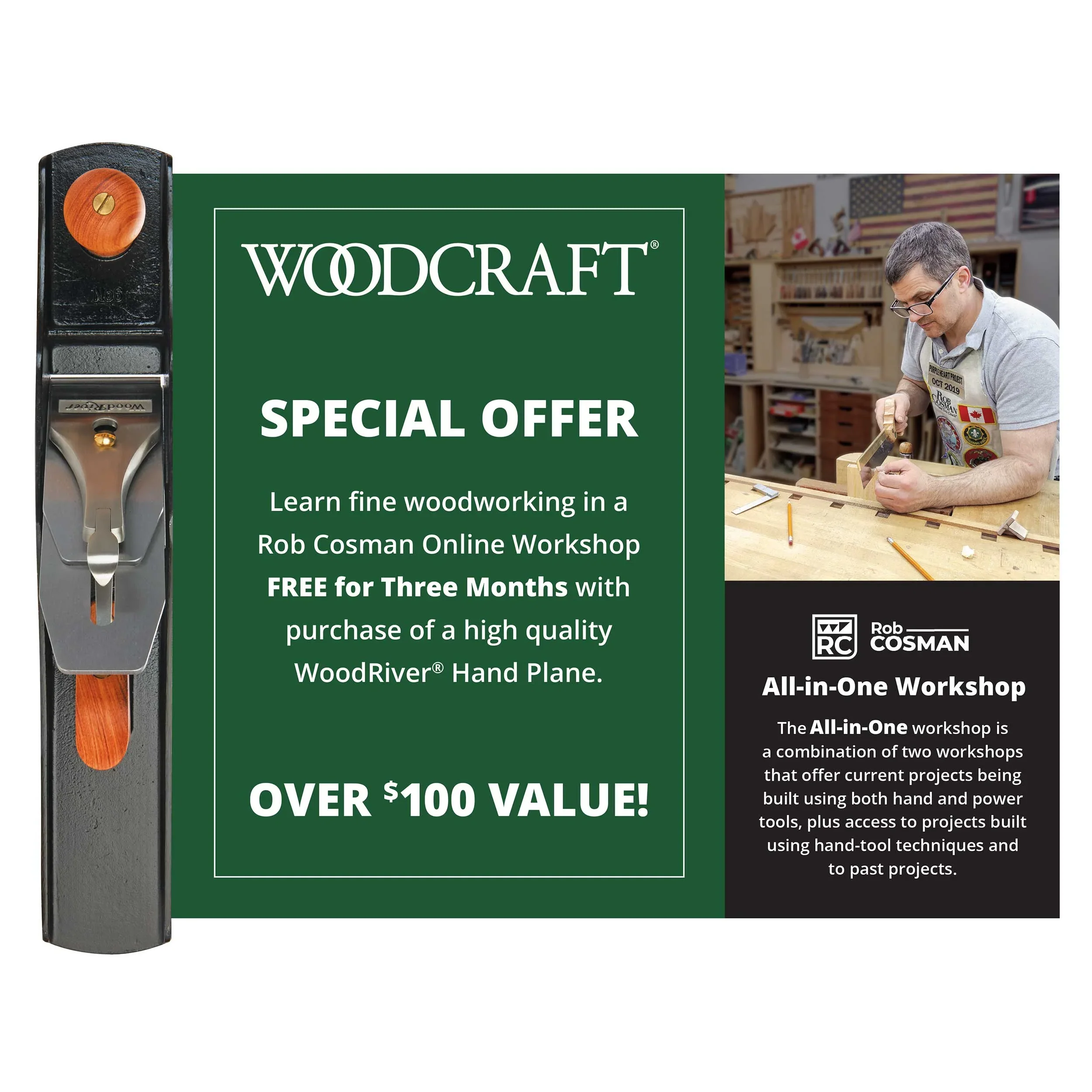 Woodriver Ultimate Bench Plane Kit