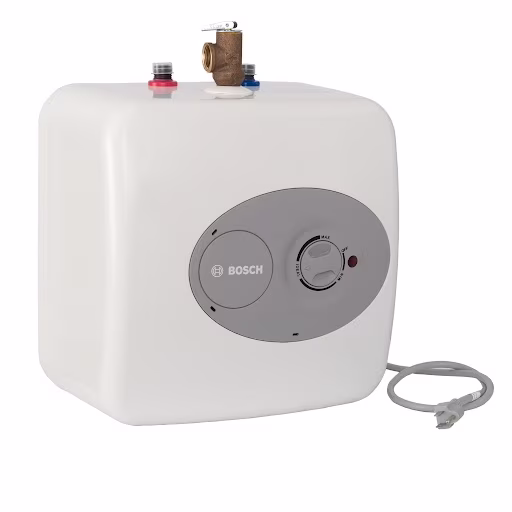 Electric Mini-Tank Water Heater Tronic 3000 T 2.5-Gallon (ES2.5) Eliminate Time for Hot Water Shelf, Wall or Floor Mounted(2.5 gal)