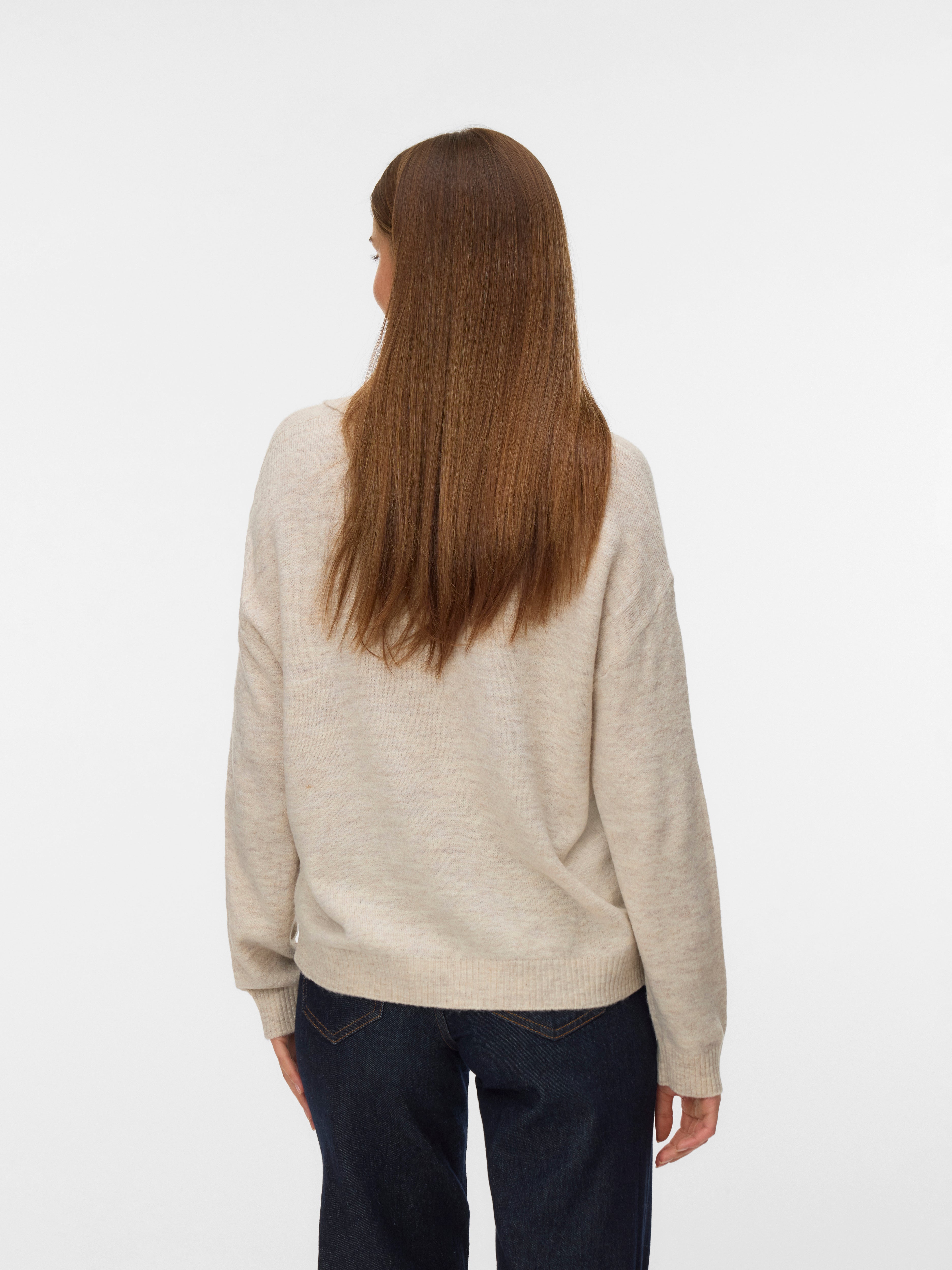 VERO MODA® VMLEFILE Knitted pullover