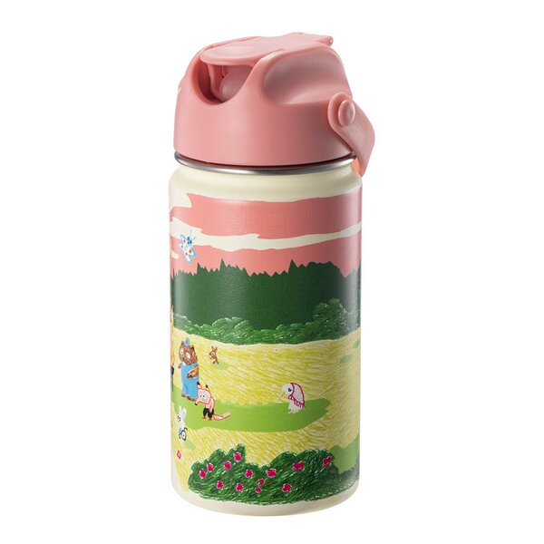 Bukkene Bruse drikkeflaske 0,4L back to school rosa