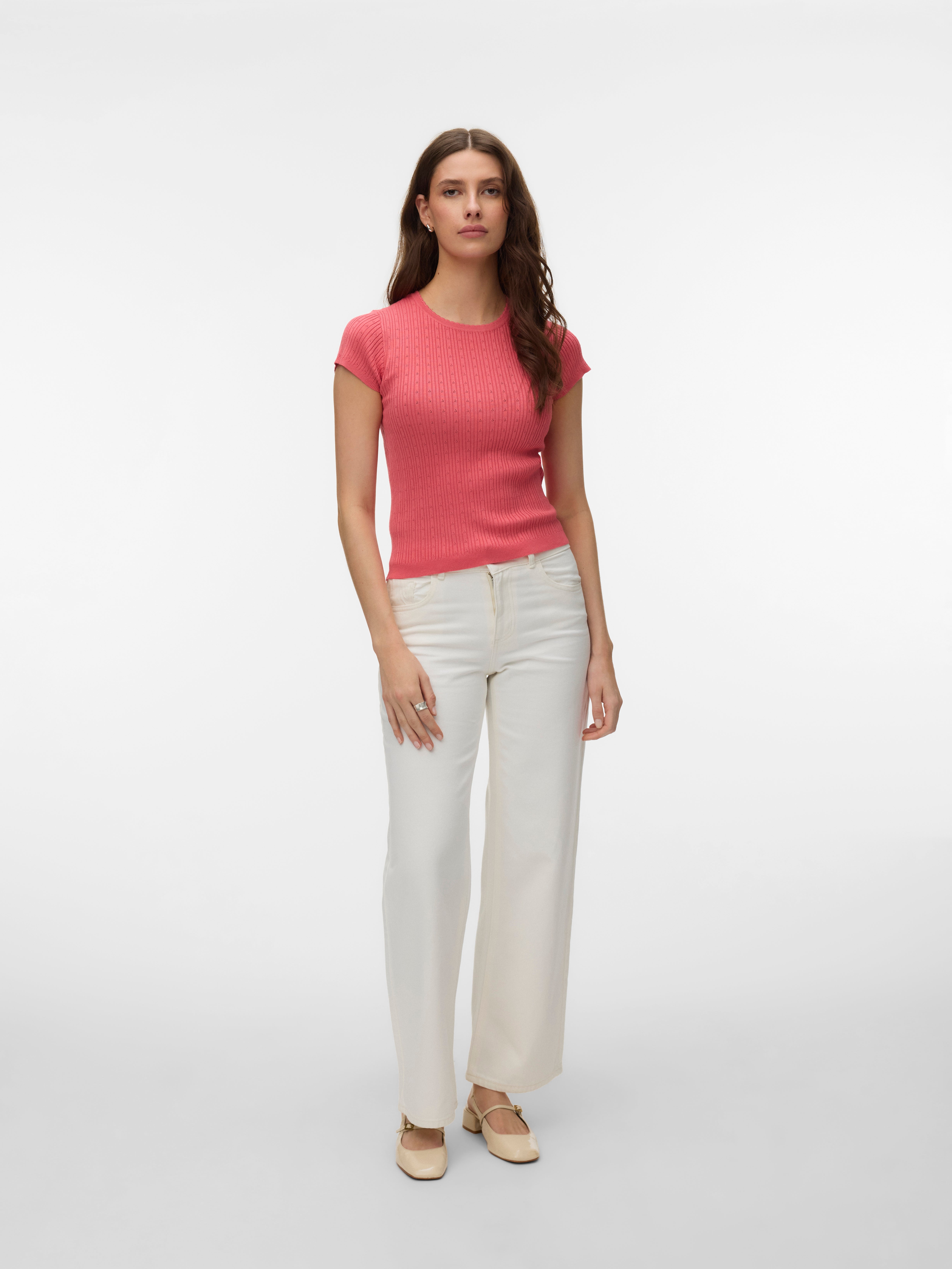 VERO MODA® VMSILJE Knitted T-shirt