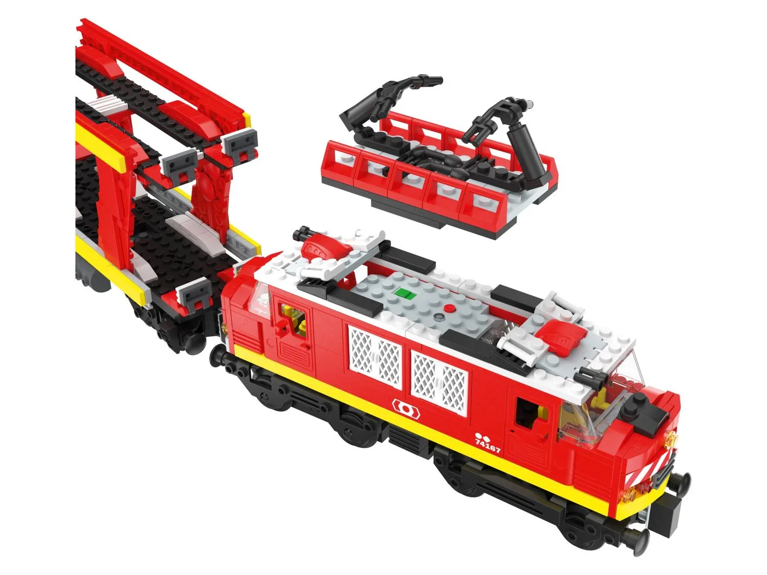 Playtive Clippys Train de marchandises ou de voyageurs