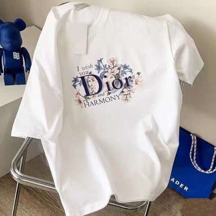 【DIOR】（ディオール）半袖 男女兼用、ご好評に付き再入荷！半袖Tシャツ