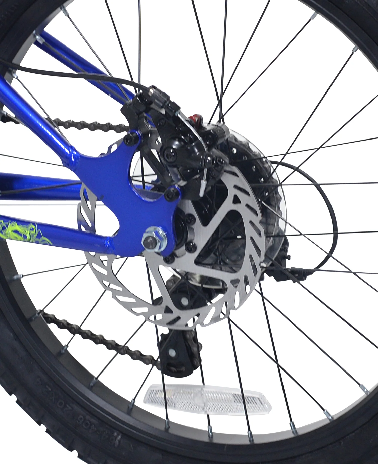 20" Vibe Mountain Bicycle, 7 Speed, Fits Riders 3'11"-4'4", Blue, Teen, Unisex - Image 10