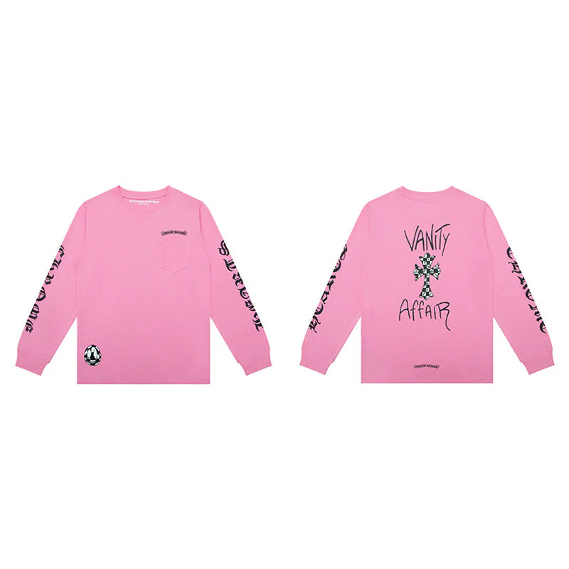 Chrome Hearts Men's Long-Sleeve T-shirt Sweatshirt K8002
