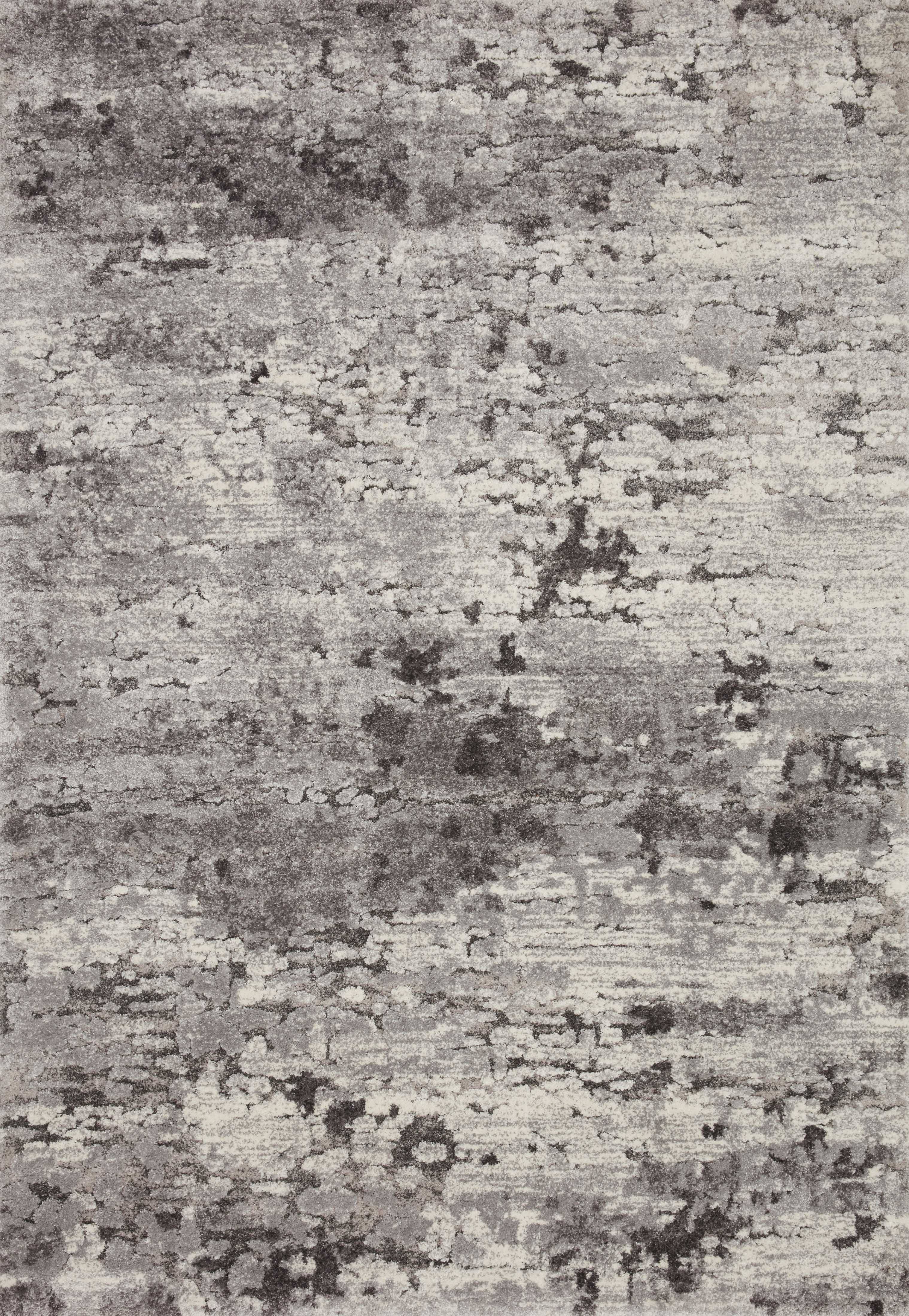 Loloi Theory THY-08 Charcoal Grey Rug - 5 ft 3 in x 7 ft 8 in