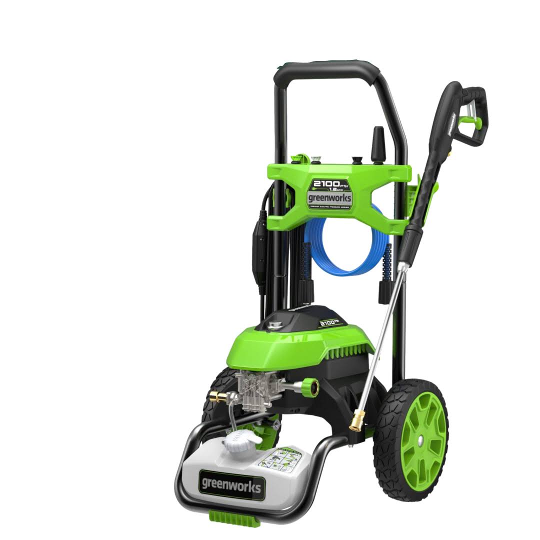 Greenworks 2100 PSI 1.2-GPM- Gallons Cold Water Electric Pressure Washer