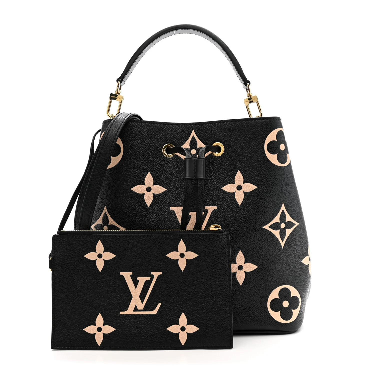 Empreinte Monogram Giant Neonoe MM Black Beige