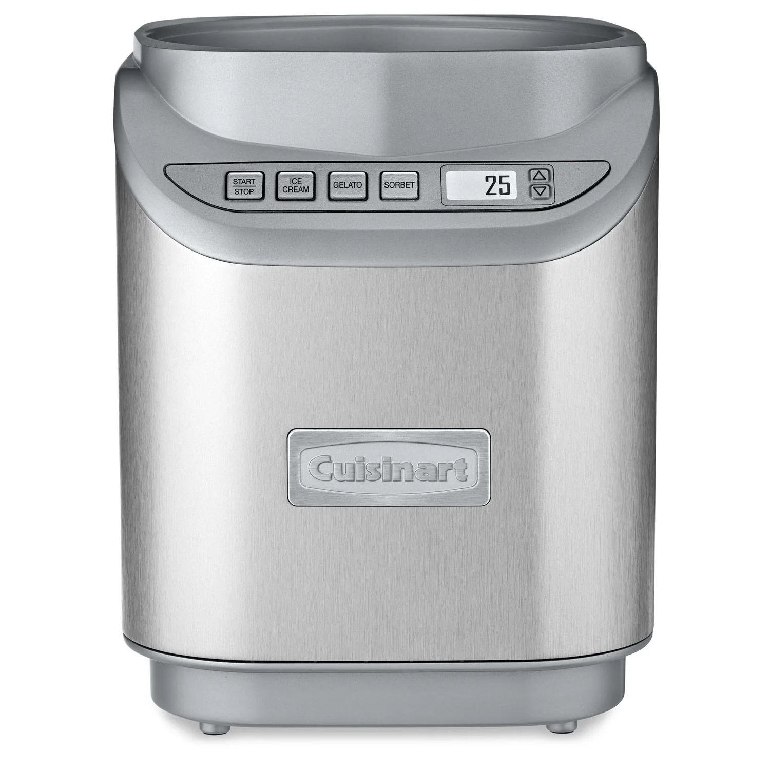 ICE-70 Electronic Ice Cream Maker, Brushed Chrome + Smart Stick Hand Blender - Image 7