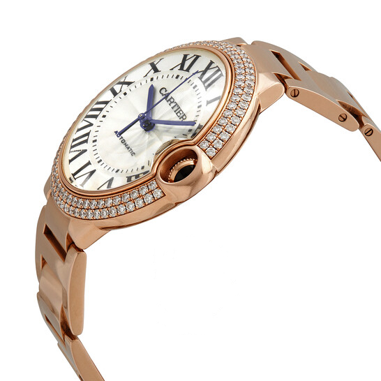 [Super Clone]BALLON BLEU Rose Gold Diamond 42mm