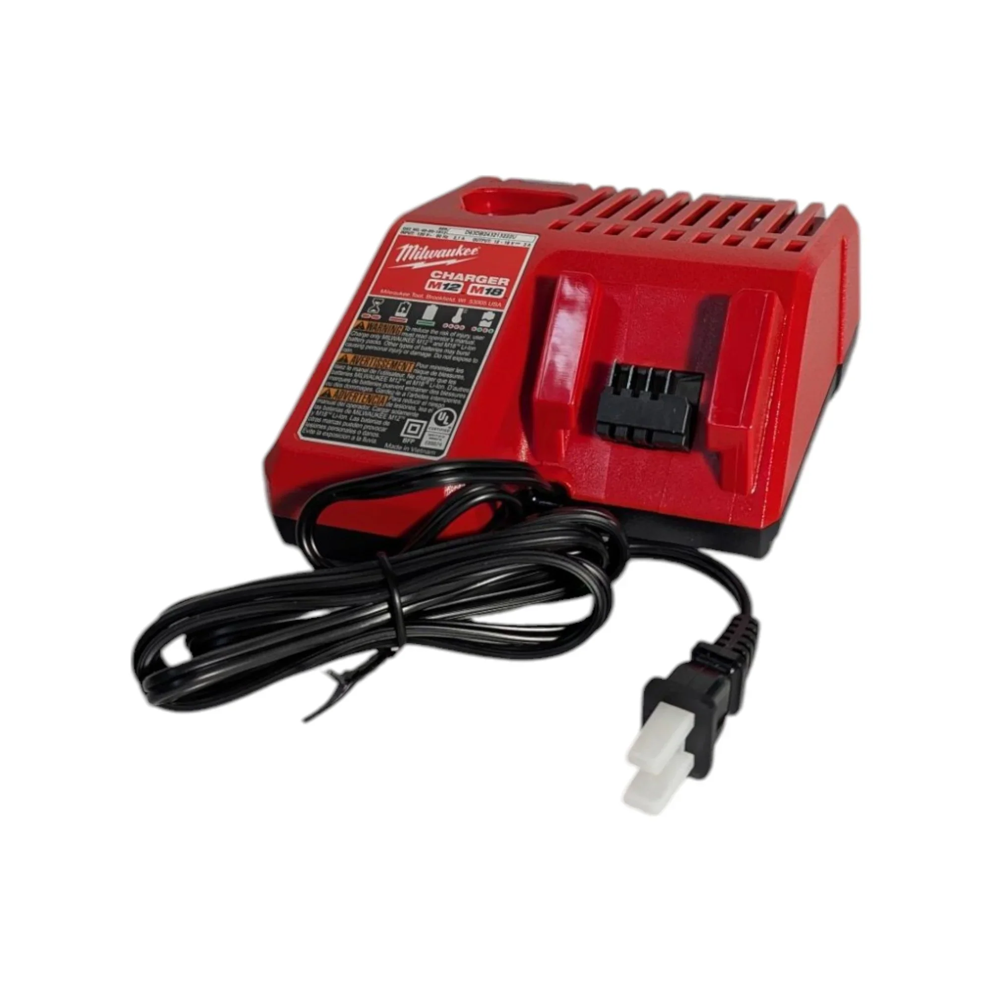 Milwaukee M18 REDLITHIUM XC5.0 Battery Starter Kit �C (2) 5.0Ah Batteries & M18/M12 Charger, 2.5X Runtime, REDLINK Intelligence, Cold Weather Performance (Model 48-59-1852B)