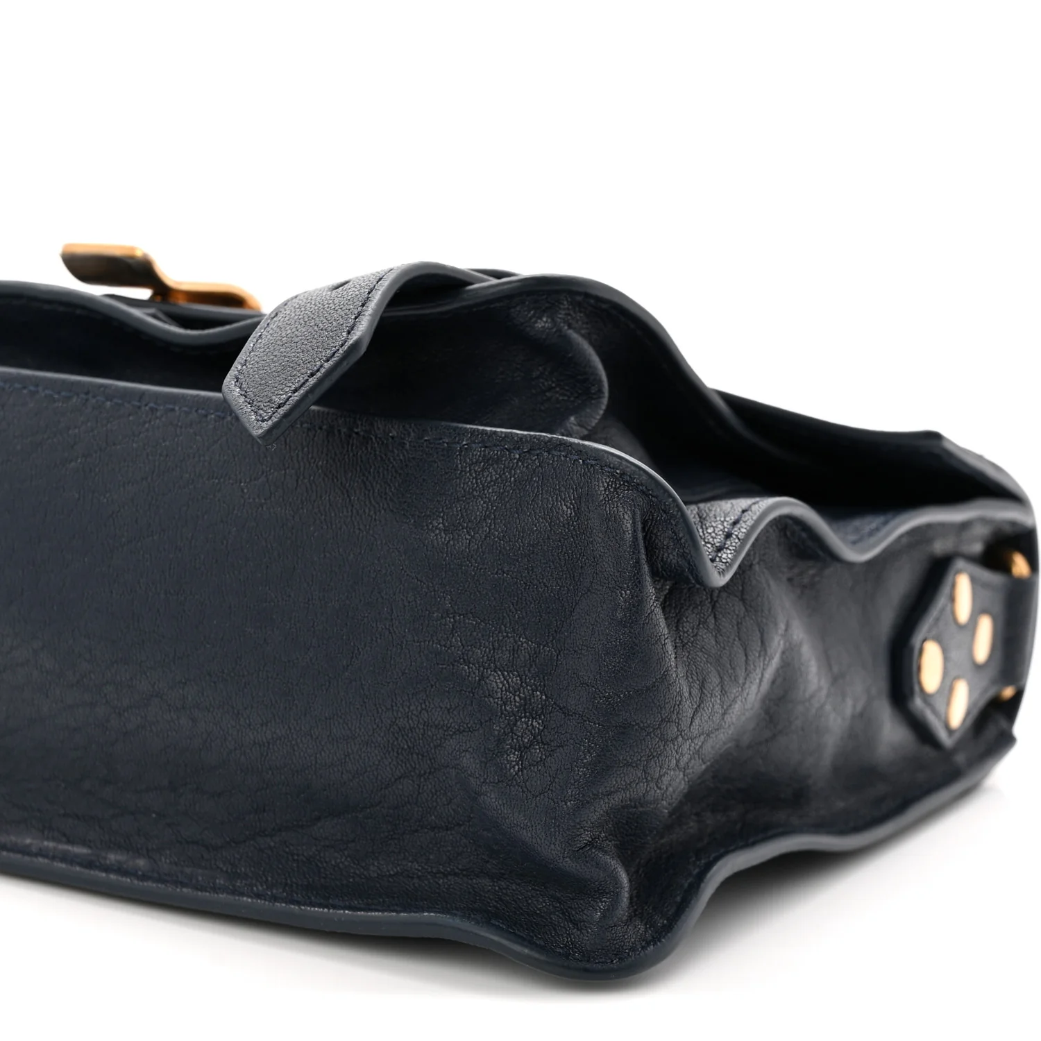 Lambskin Tiny PS1 Satchel Midnight