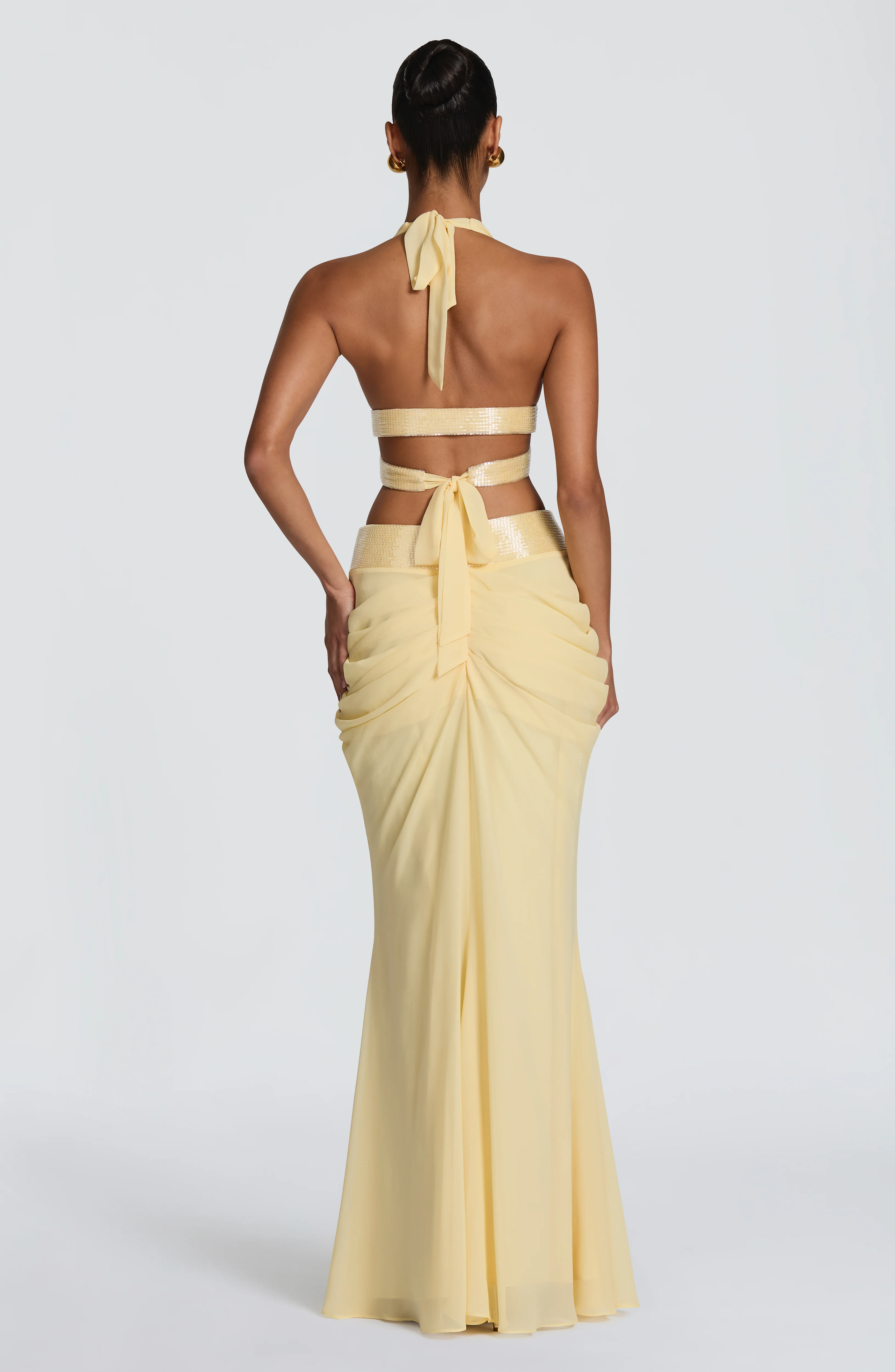 Sophie Maxi Skirt - Lemon