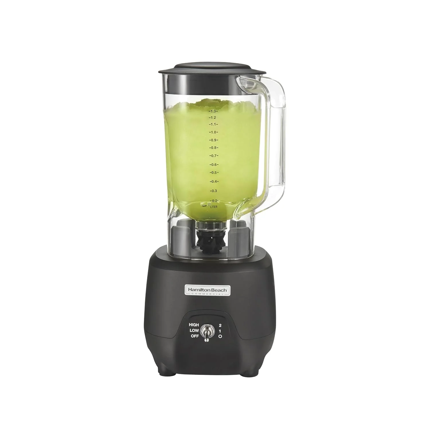 Mélangeur à bar Hamilton Beach Commercial 908R 44 oz, 2 vitesses, 1 HP, noir (HBB908R)