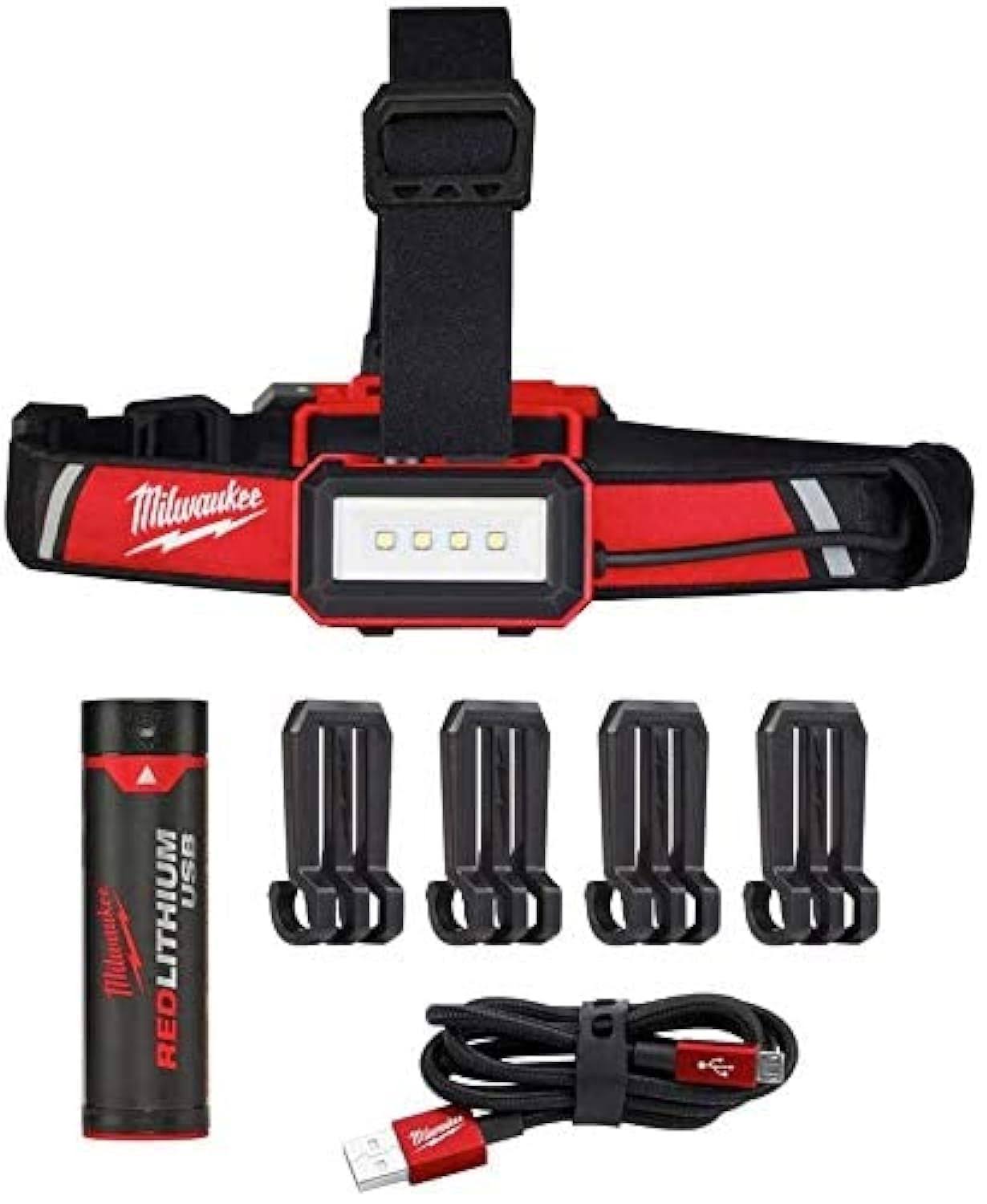 Milwaukee 2115-21 USB Rechargeable Low-Profile Headlamp