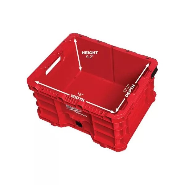 CHARIOT UTILITAIRE À 2 ROUES PACKOUT DE 51 CM AVEC GRANDE BOÎTE À OUTILS ET CAISSE (3 PIÈCES)