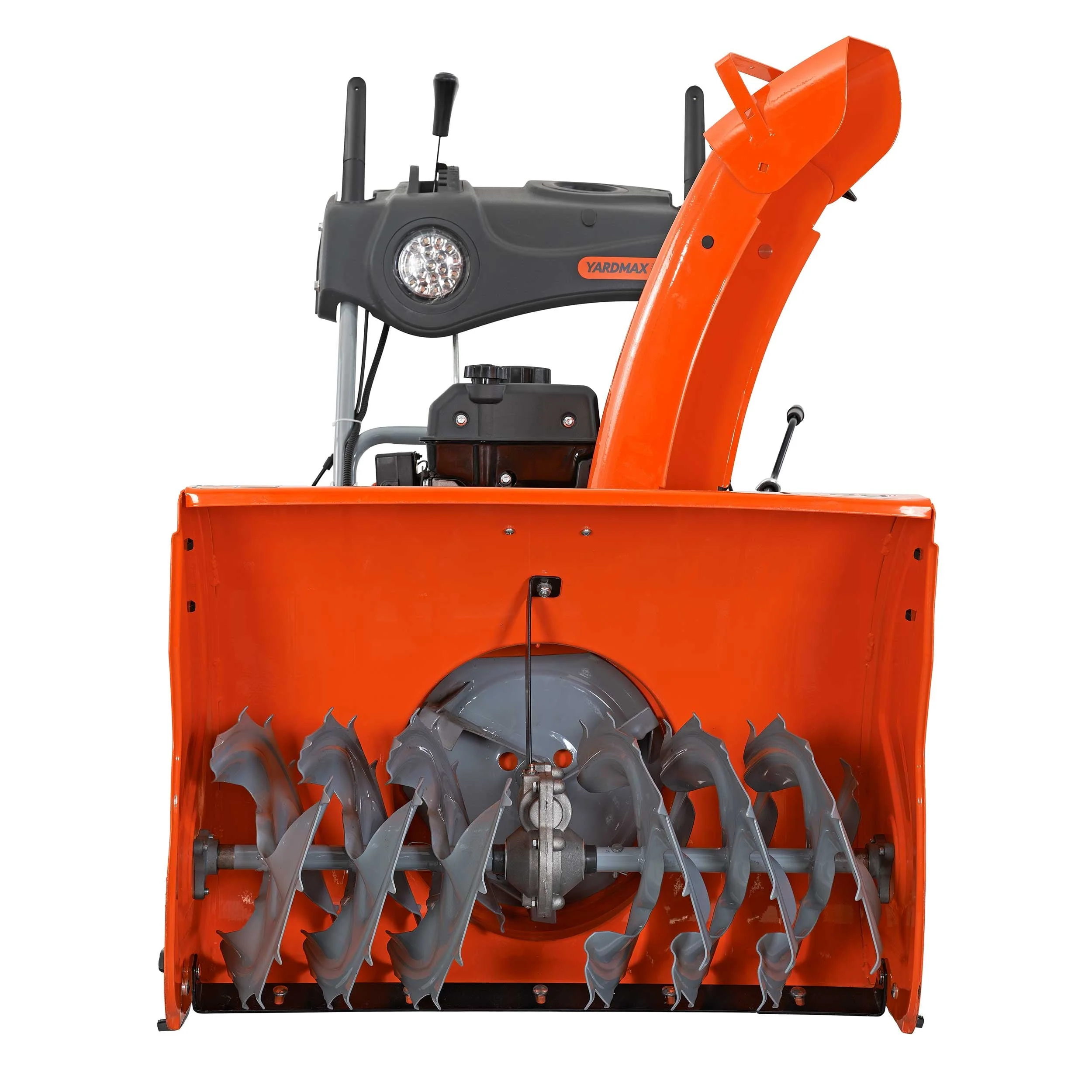 28 in. 252 cc Two-Stage Self-Propelled Gas Snow Blower with Electric Start Headlight - Image 7