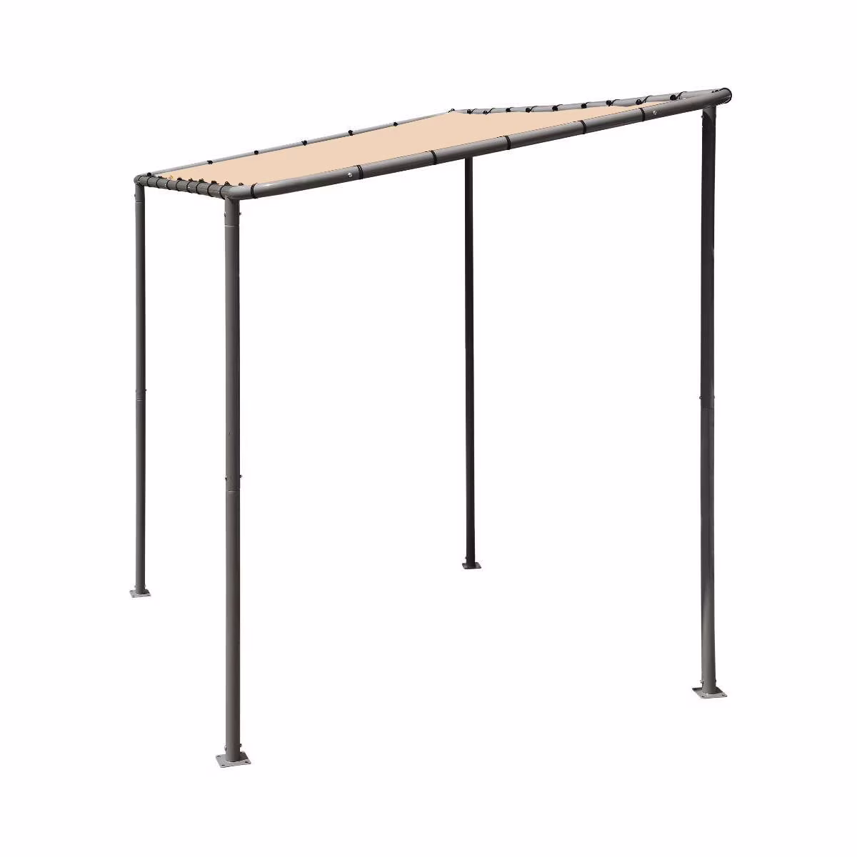 Garden Winds Replacement Canopy Top Cover Compatible with The Shelter Logic Solano Canopy - Riplock 500