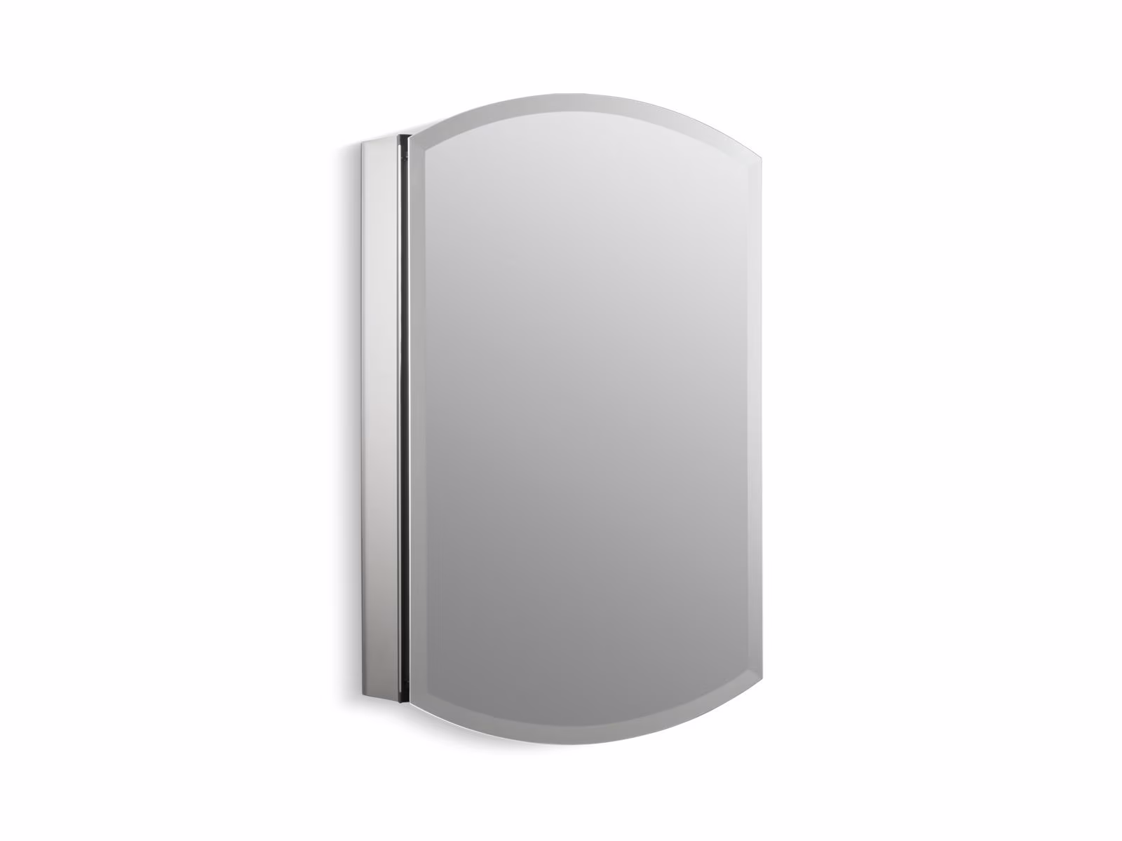 K-3073-NA Archer Frameless 20 inch x 31 inch Aluminum Bathroom Medicine Cabinet;; Recess or Surface Mount(Multicolor)