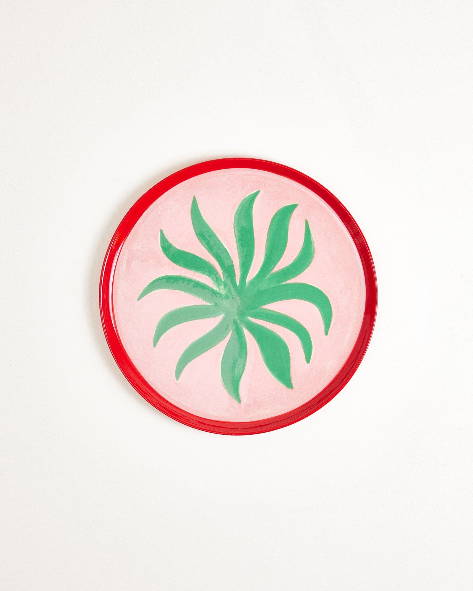 MAM X ISIS MARIA - SMALL PLATE MODERN PINK GREEN