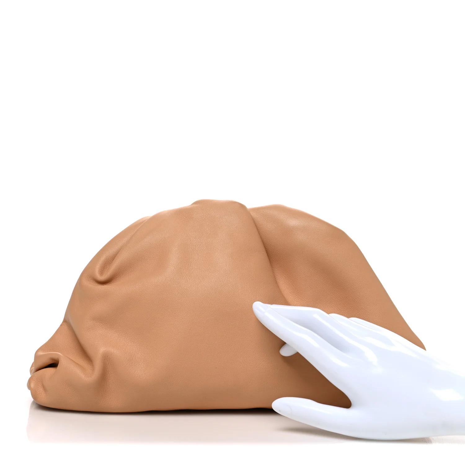 Calfskin Teen Pouch Almond