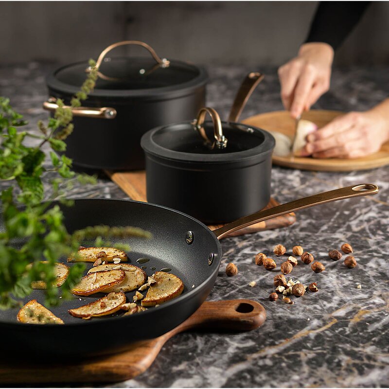 Black Copper gryte 1,5 L kfcc keramisk svart/kobber