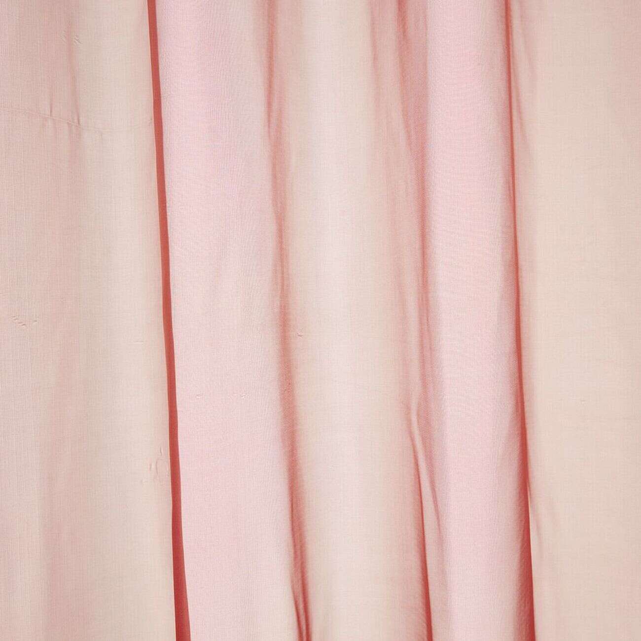 Voilage à oeillets uni rouge 140x240cm