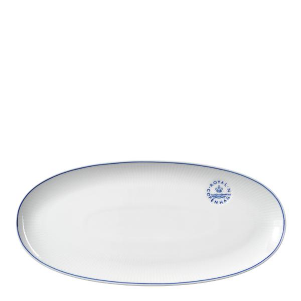Blueline oval tallerke 37 cm