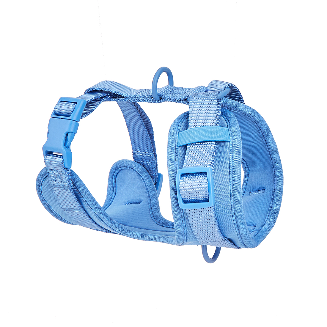 6-Color Adjustable Pet Collar Vest Comfortable Harness for Dogs and Cats with Easy-to-Fit Chest Straps