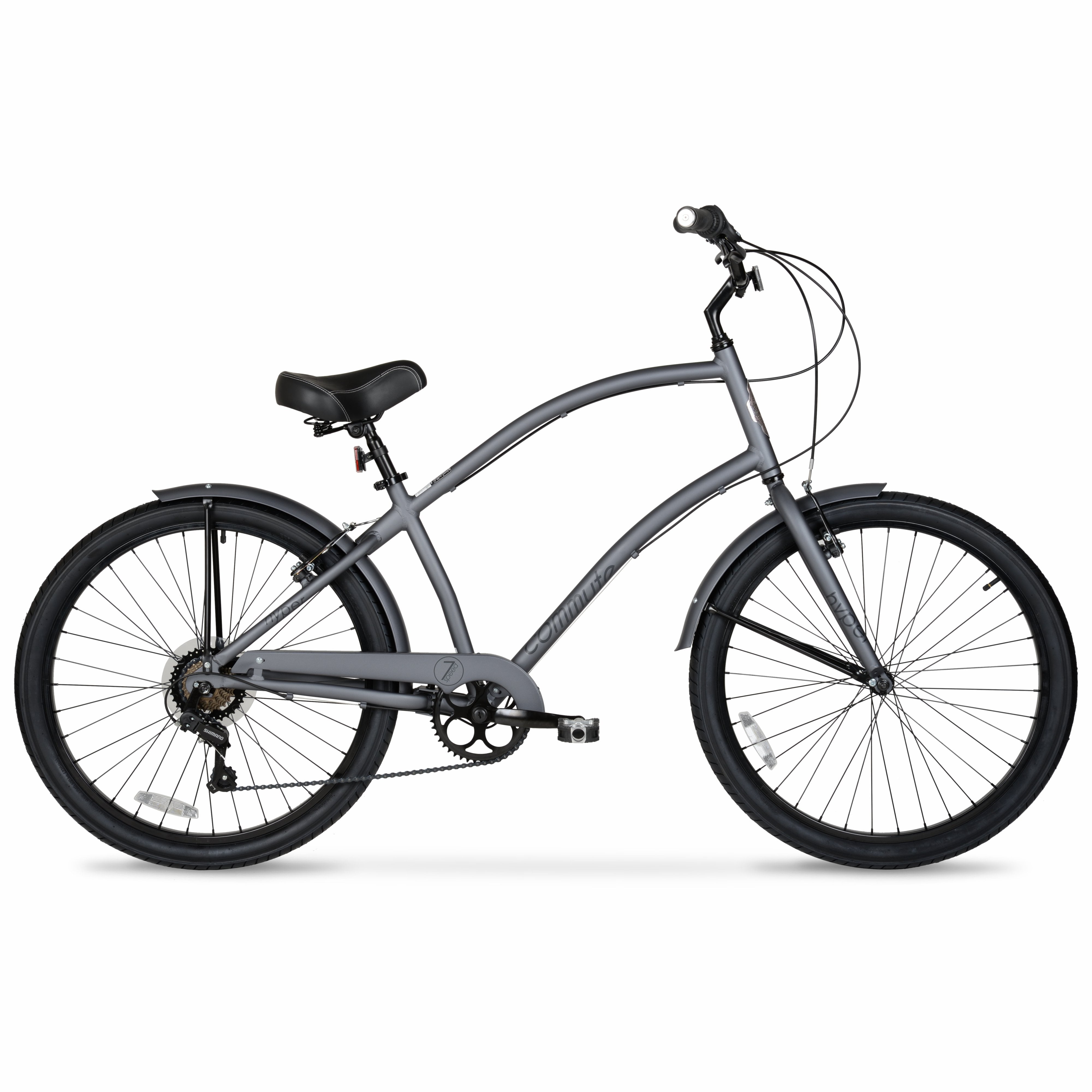 Bicycle Men's Cruiser 26 Commuter Bike. Gray